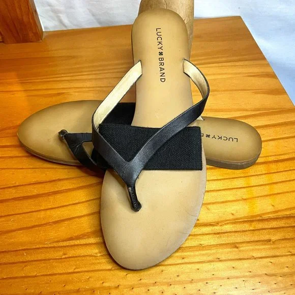 Lucky Brand Shoes Womans Lucky Brand Sandalsblack Size